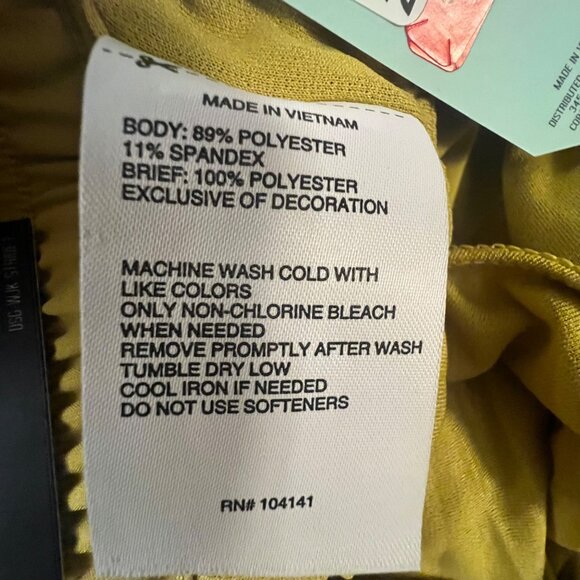 DSG Womens Stride Shorts Grounded‎ Yellow Size S - Picture 7 of 9